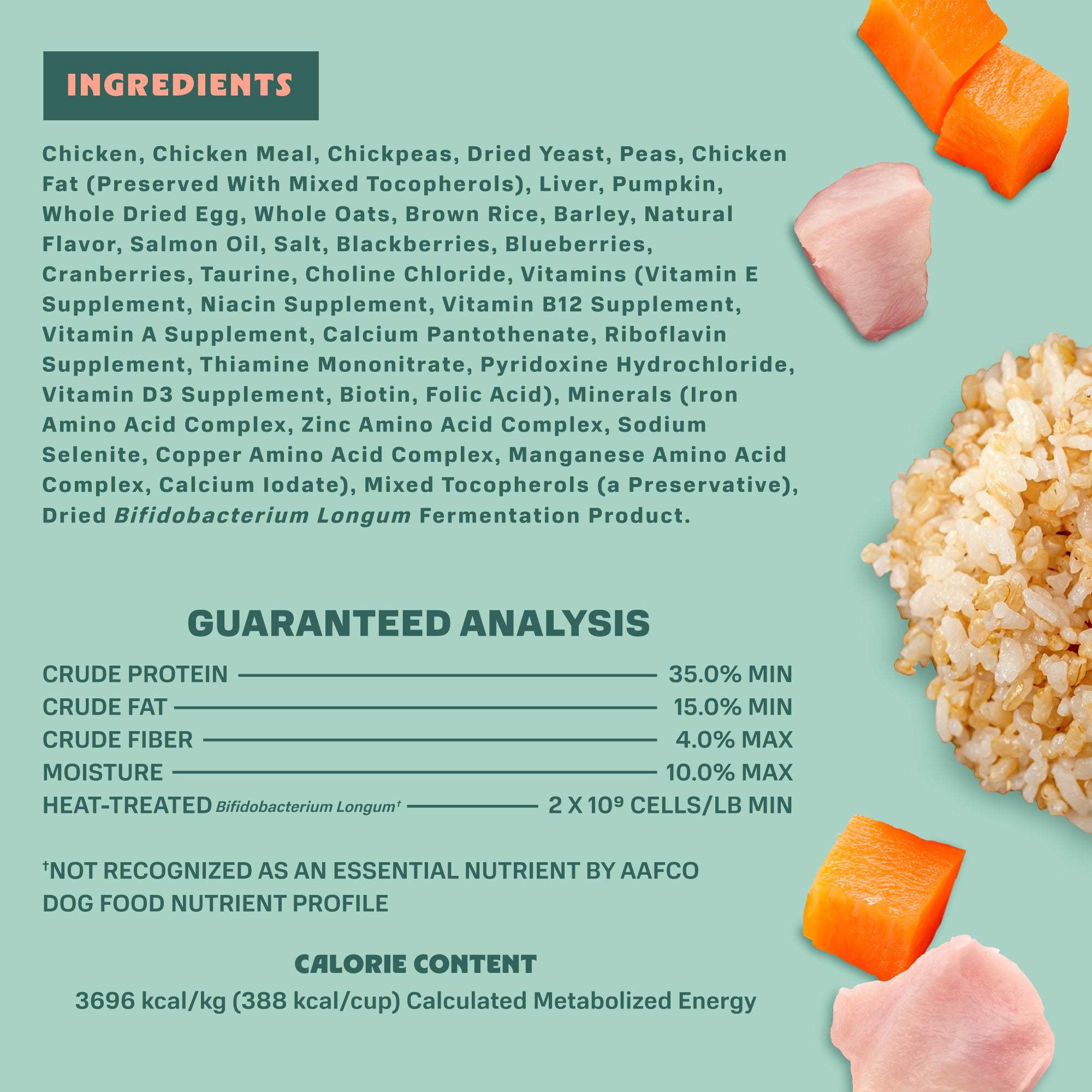 Chicken, Rice, & Pumpkin