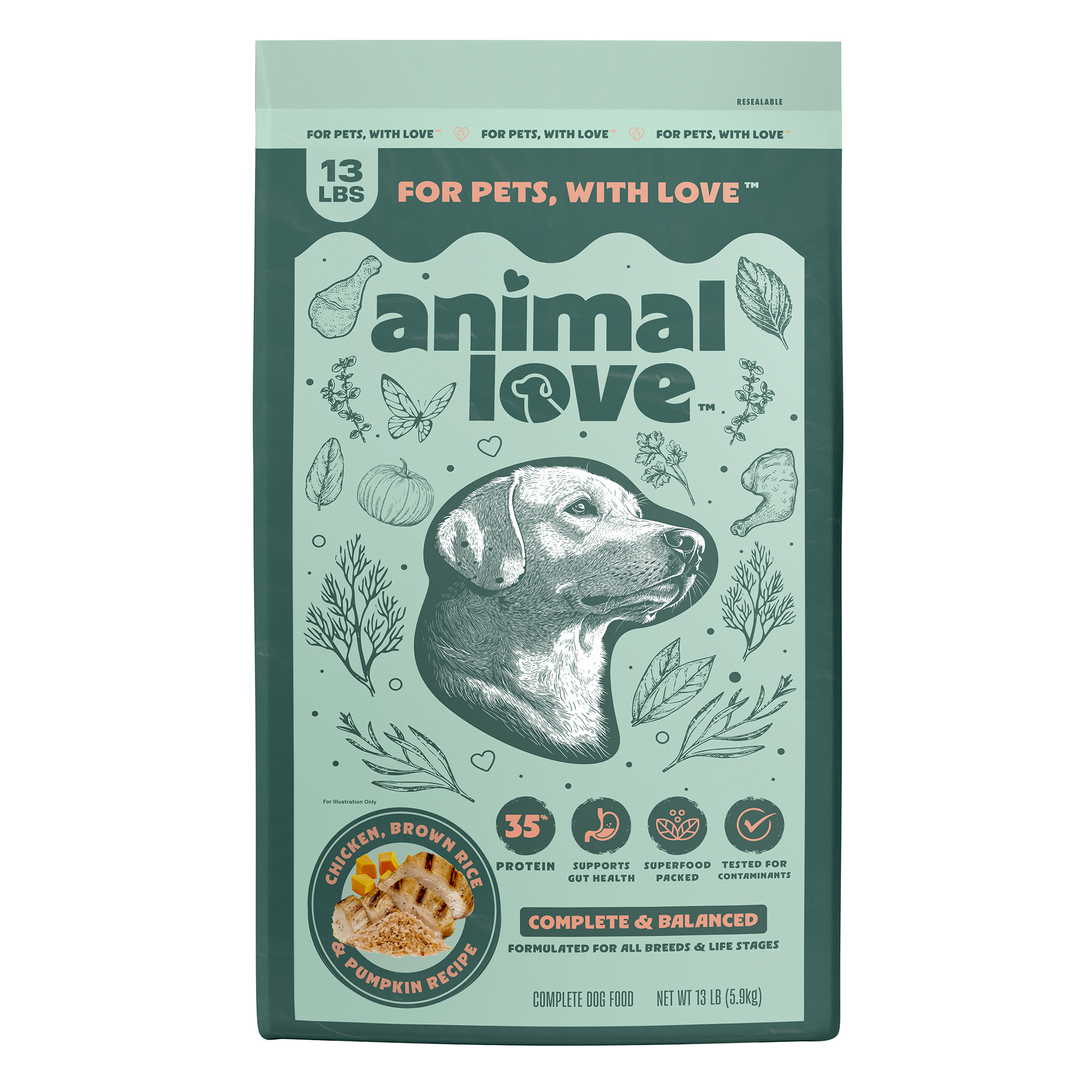 Chicken, Rice, & Pumpkin