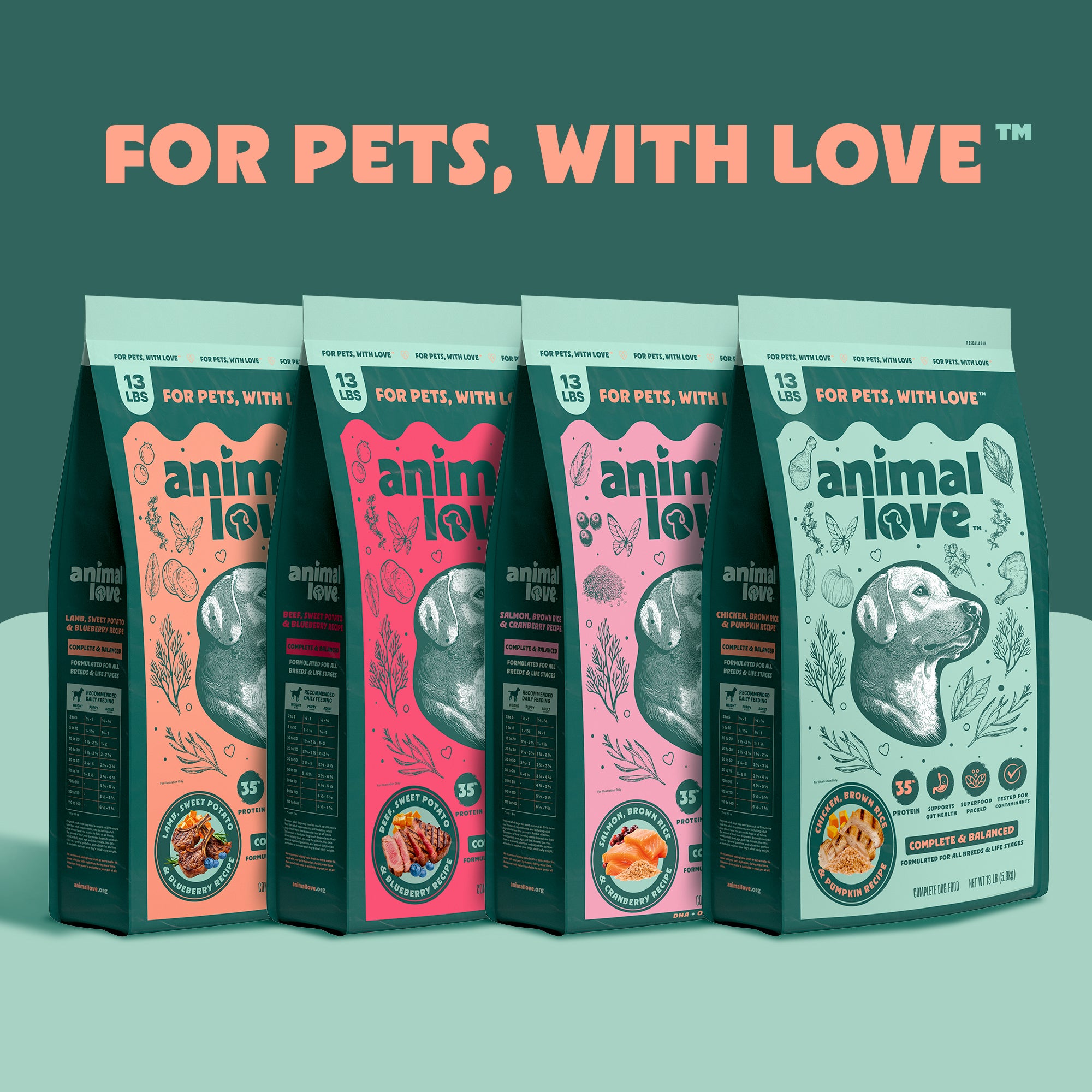 Salmon, Brown Rice, & Cranberry